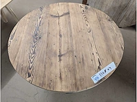 Rond - eetkamertafel 110 cm. - afbeelding 3 van  3
