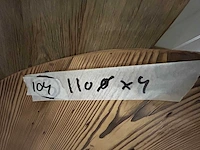 Rond - salontafel 110 cm. - afbeelding 4 van  5