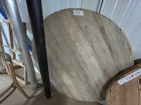 Rond - salontafel 130 cm. - afbeelding 1 van  3