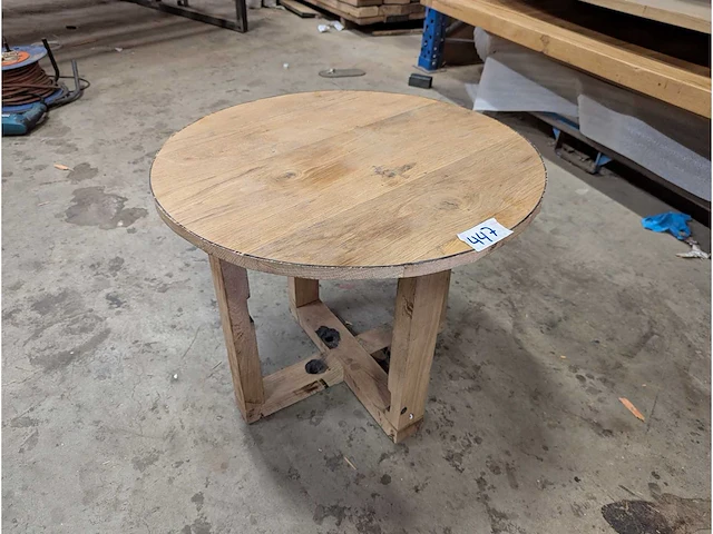 Rond - salontafel 60 cm. - afbeelding 1 van  2
