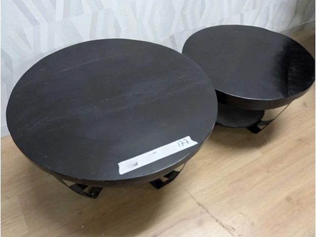 Rond - salontafel set van 2 stuks - afbeelding 1 van  1