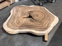 Rond suar boomstamtafel blad - afbeelding 1 van  2