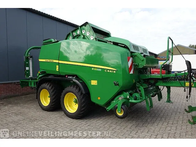 Ronde balenpers met wikkelaar john deere, c441r, bouwjaar 2018 - afbeelding 1 van  46