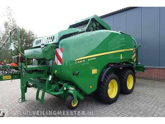 Ronde balenpers met wikkelaar john deere, c441r, bouwjaar 2018 - afbeelding 12 van  46