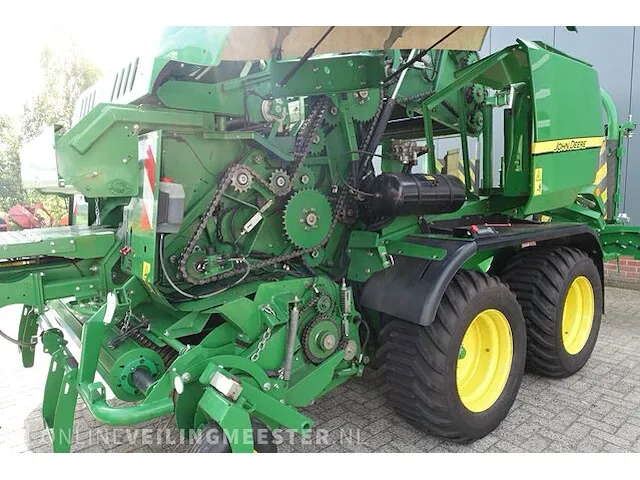 Ronde balenpers met wikkelaar john deere, c441r, bouwjaar 2018 - afbeelding 26 van  46