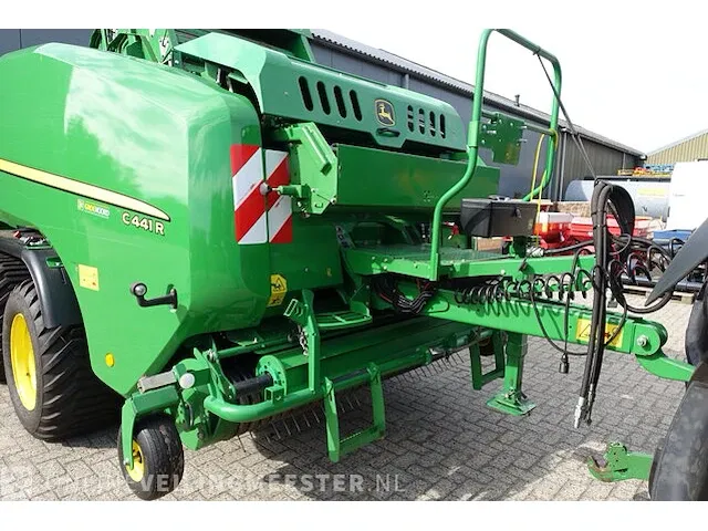 Ronde balenpers met wikkelaar john deere, c441r, bouwjaar 2018 - afbeelding 42 van  46