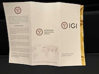 Ronde diamant 3.00 cts. d-vvs-vs igi certificaat - sieraad - afbeelding 13 van  18