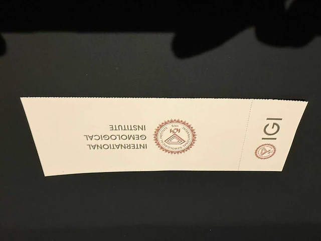 Ronde diamant 3.00 cts. d-vvs-vs igi certificaat - sieraad - afbeelding 15 van  18