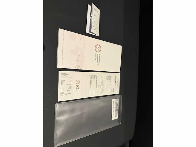 Ronde diamant 3.00 cts. d-vvs-vs igi certificaat - sieraad - afbeelding 16 van  18