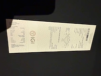 Ronde diamant 3.00 cts. d-vvs-vs igi certificaat - sieraad - afbeelding 17 van  18