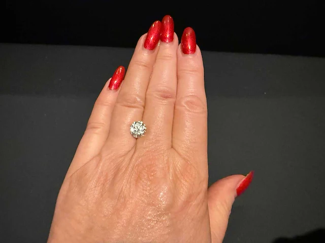 Ronde diamant 3.00 cts. d-vvs-vs igi certificaat - sieraad - afbeelding 2 van  18