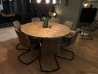 Ronde eettafel met matrix onderstel - diameter 150cm