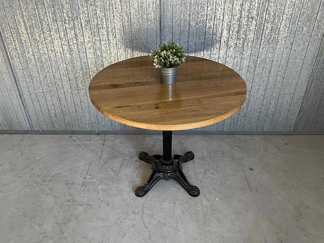 Ronde restauranttafel ø 90 cm - afbeelding 1 van  4