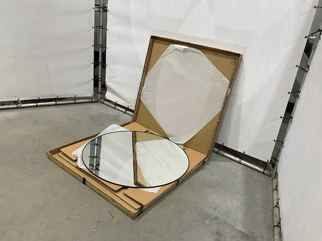 Ronde spiegel 120 cm - afbeelding 1 van  4