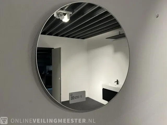 Ronde spiegel, zilver - afbeelding 2 van  3