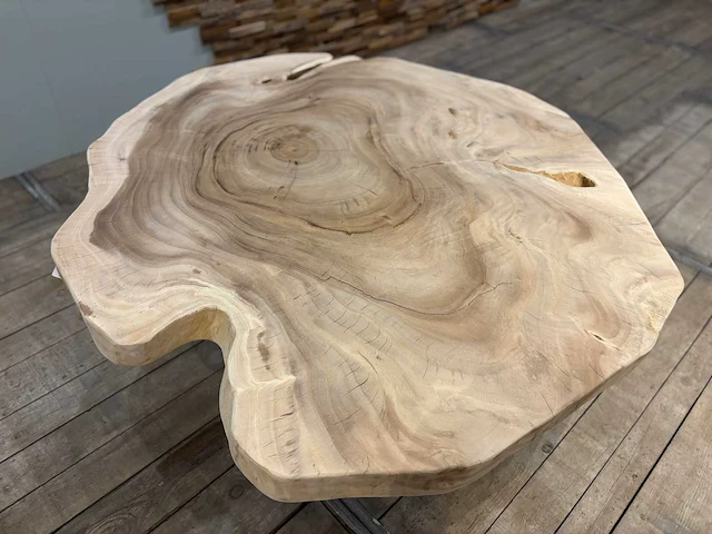 Ronde suar salontafel - afbeelding 3 van  3