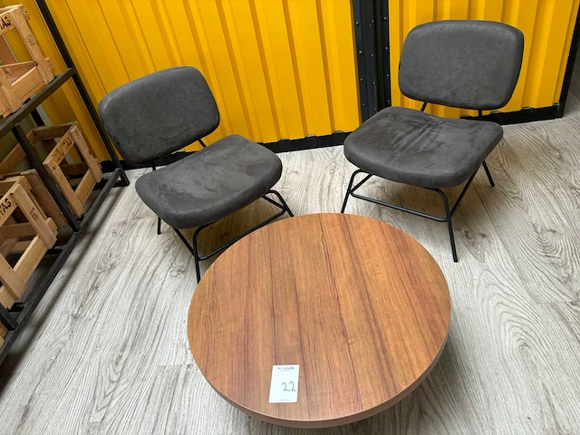 Ronde tafel 80cm - afbeelding 1 van  3