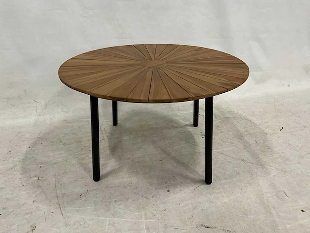 Ronde tuintafel 130 cm. - afbeelding 1 van  4