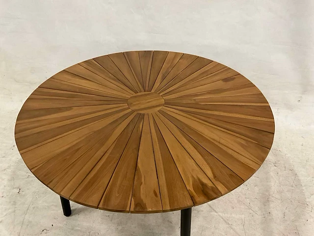 Ronde tuintafel 130 cm. - afbeelding 4 van  4