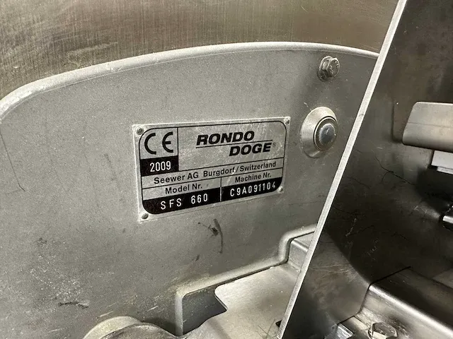 Rondo doge - rondostar sfs 660 - automatische rvs uitrolmachine - afbeelding 8 van  12