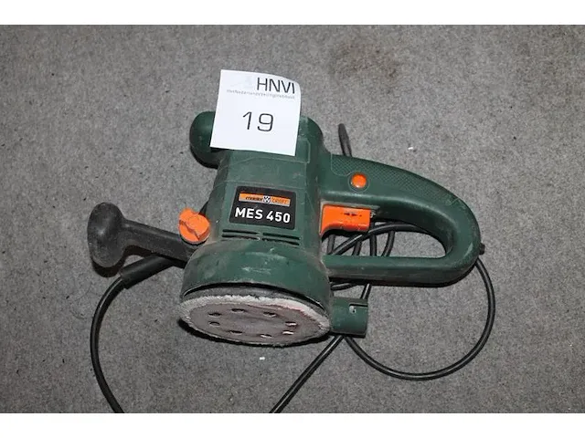 Rondschuurmachine maisterkraft mes450. - afbeelding 1 van  2