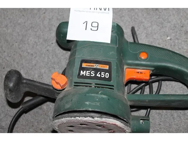 Rondschuurmachine maisterkraft mes450. - afbeelding 2 van  2