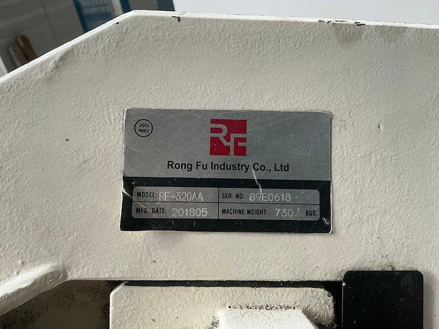 Rong fu - rf-320aa - band sawing machine - 2018 - afbeelding 11 van  11