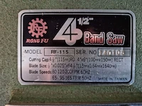 Rong fu rf-115 lintzaagmachine - afbeelding 3 van  9