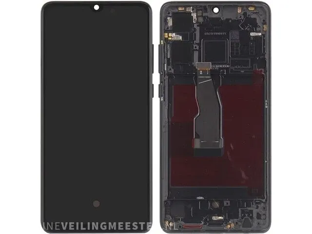 Rongzy display vervangingsset voor huawei p30 - amoled lcd touchscreen - zwart rongzy - afbeelding 1 van  2