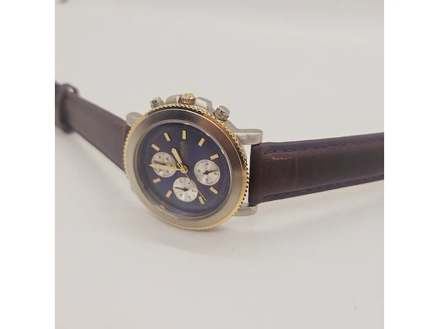 Ronson chronograph two tone herenhorloge - afbeelding 5 van  7