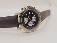 Ronson chronograph two tone herenhorloge - afbeelding 6 van  7