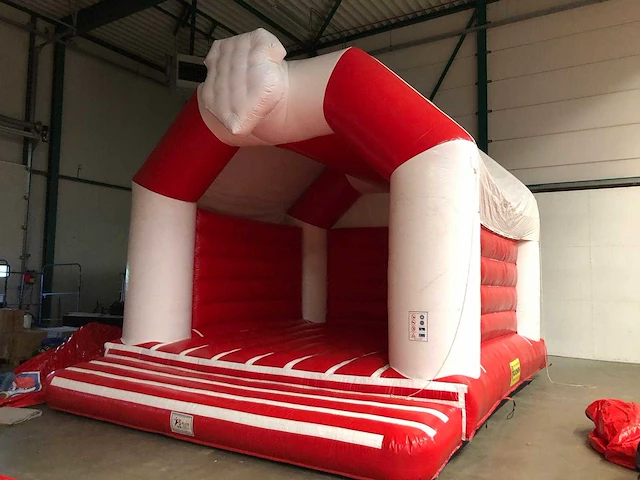 Rood/wit springkussen - afbeelding 1 van  7