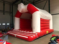 Rood/wit springkussen - afbeelding 2 van  7