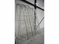 Roof safety systems dbh rss s219 5-delige aluminium dakrand beveiligingset - afbeelding 2 van  7
