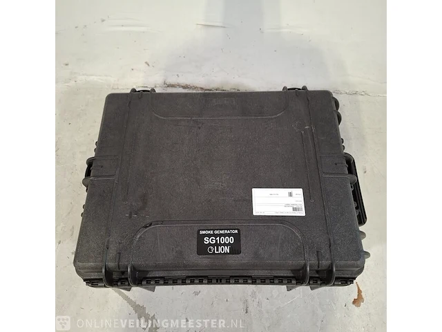 Rookgenerator in koffer lion, sg1000 - afbeelding 3 van  12
