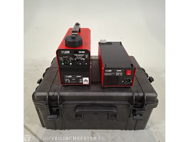 Rookgenerator in koffer lion, sg1000 - afbeelding 1 van  12