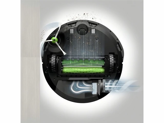 Roomba i7+ (i7556) robotstofzuiger borstels zonder klitten van dierenharen slimme navigatie zilver - afbeelding 3 van  6