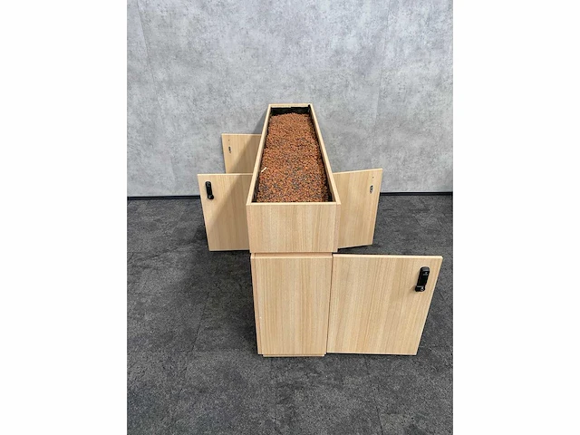 Roomdivider/ kast met plantenbak - afbeelding 6 van  13