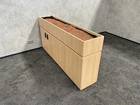 Roomdivider/ kast met plantenbak - afbeelding 1 van  13