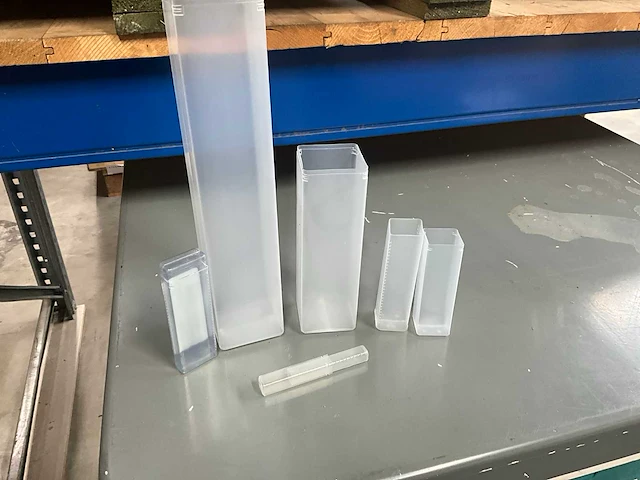 Rose plastic partij plastiek verpakkingen - afbeelding 1 van  4
