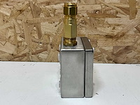 Rose rvs montagedoos met messing wartels - afbeelding 3 van  6