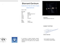 Rosegouden armband in klaver vier vorm met diamanten - afbeelding 3 van  5