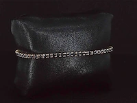 Rosegouden armband met 7.00 carat zwarte briljant geslepen diamanten - afbeelding 7 van  9