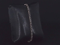 Rosegouden armband met 7.00 carat zwarte briljant geslepen diamanten - afbeelding 4 van  7