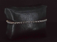 Rosegouden armband met 7.00 carat zwarte briljant geslepen diamanten - afbeelding 7 van  7