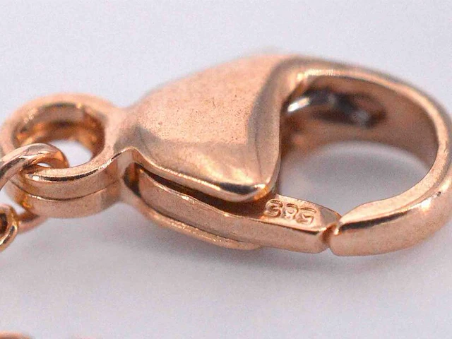 Rosegouden armband met diamant 0.10 carat - afbeelding 5 van  5