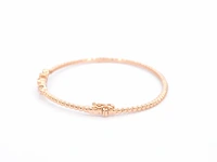 Rosegouden armband met diamanten - afbeelding 5 van  9