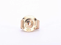 Rosegouden oorbellen diamant - afbeelding 3 van  11