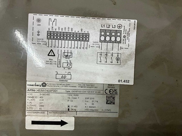 Rosenberg & ziehl-abegg ventilator (12x) - afbeelding 13 van  15