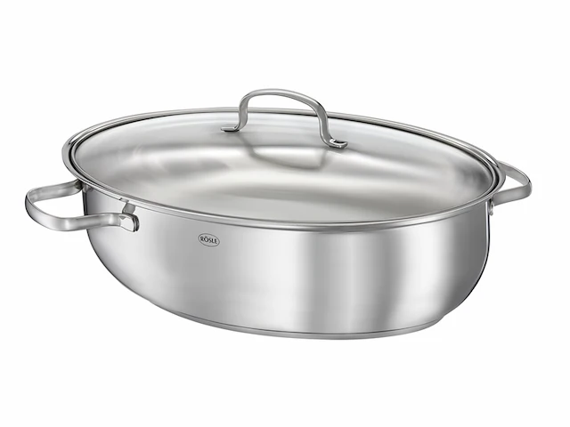 Rösle elegance braadpan roestvrij staal - afbeelding 1 van  3